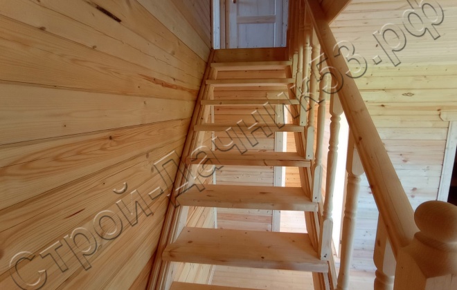 4 Брусовая баня  Б-34, 6х9м, 94.5 М², Московская область, Дмитровский район, деревня Совельево. (12)